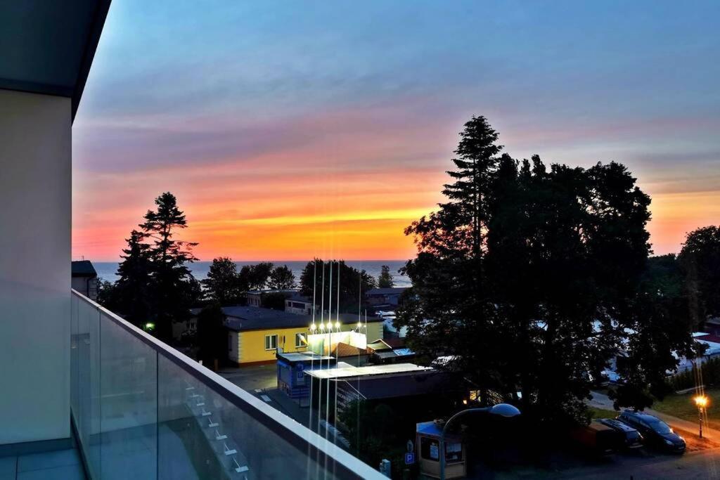 Green Apartment Promenada Gwiazd- Widok Na Morze. 미엥지즈드로예 외부 사진