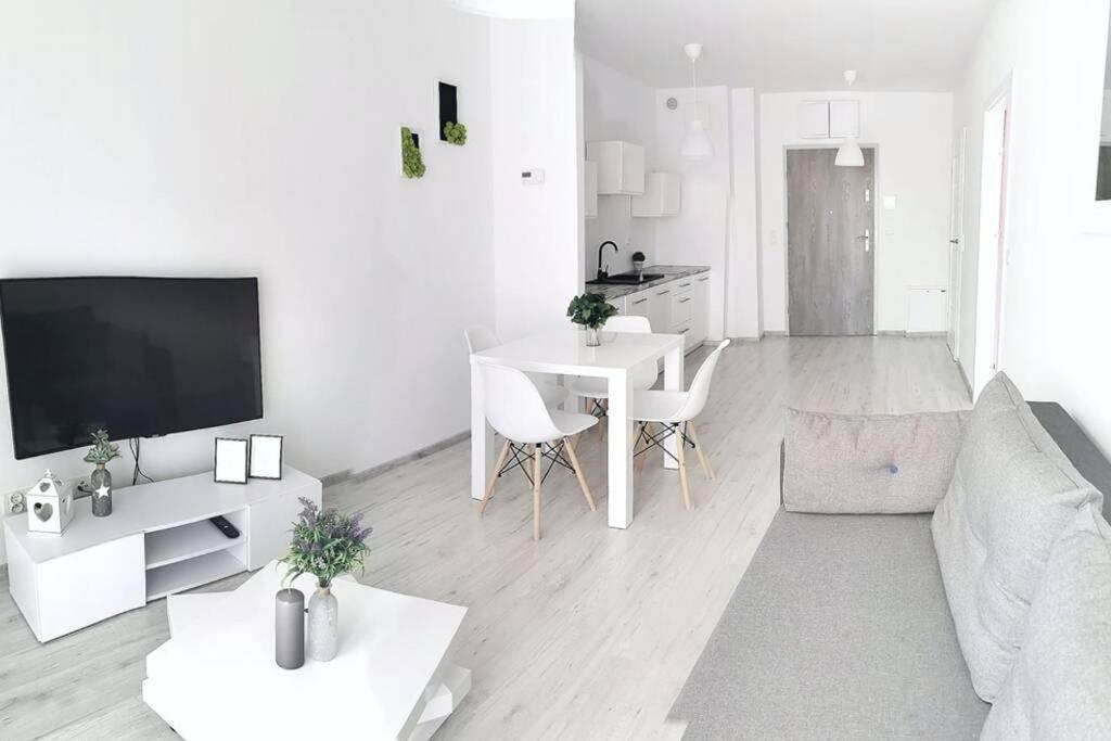Green Apartment Promenada Gwiazd- Widok Na Morze. 미엥지즈드로예 외부 사진
